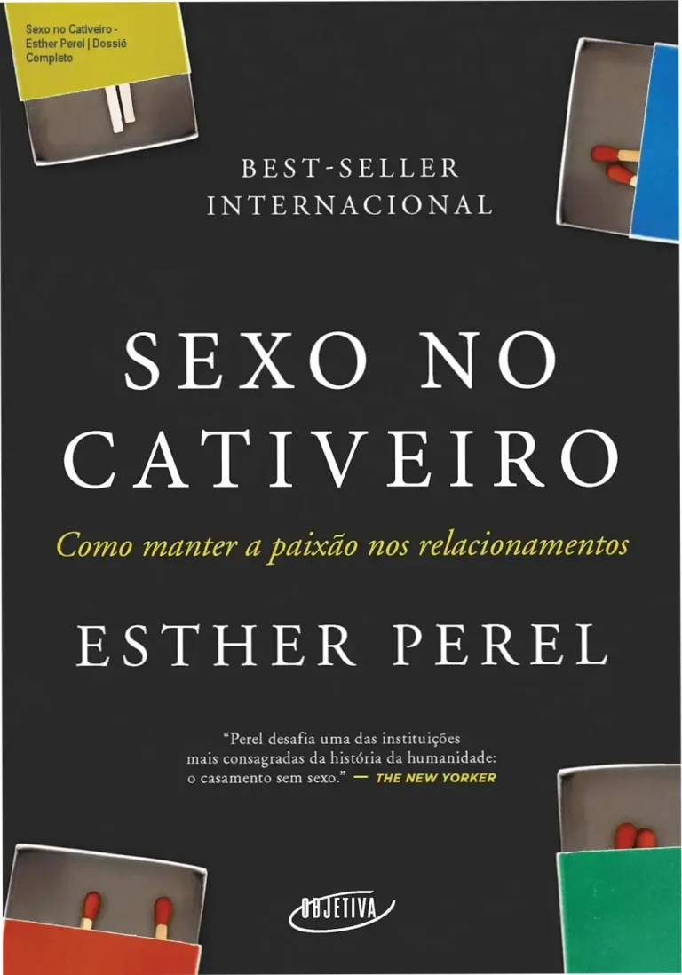 Capa do livro Sexo no Cativeiro de Esther Perel focado em terapia de casal e desejo