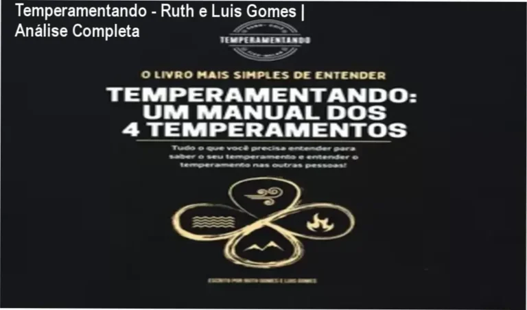 Capa do e-book Temperamentando detalhando o guia prático dos 4 temperamentos