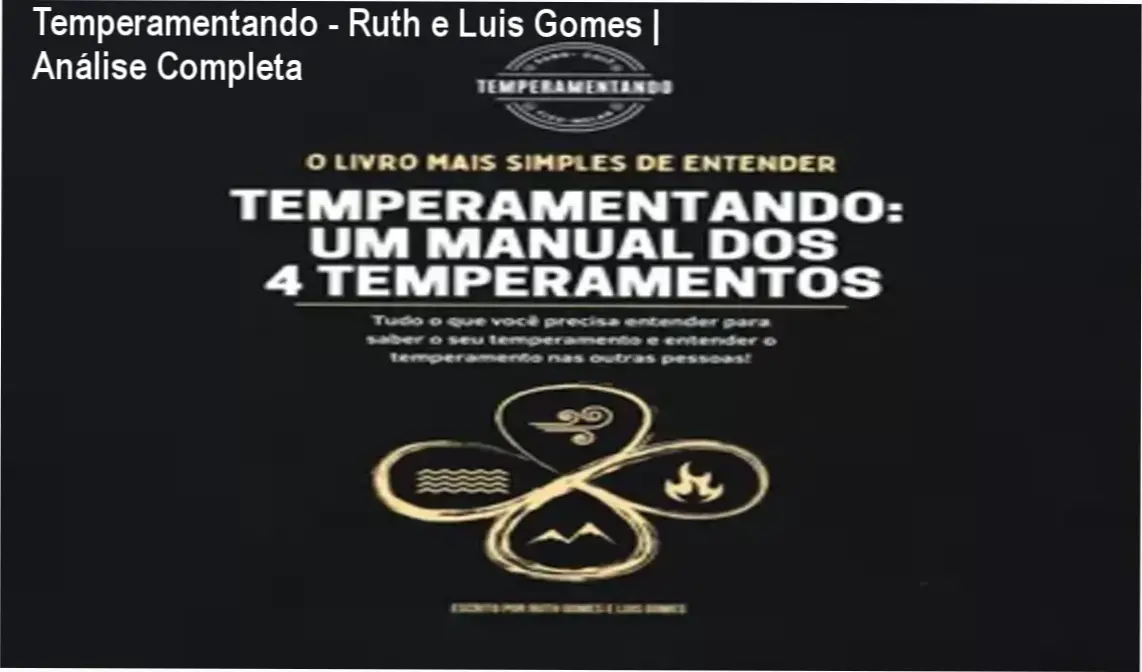 Capa do e-book Temperamentando detalhando o guia prático dos 4 temperamentos