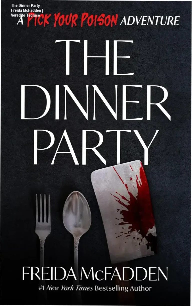 Capa do ebook The Dinner Party de Freida McFadden em um dispositivo digital