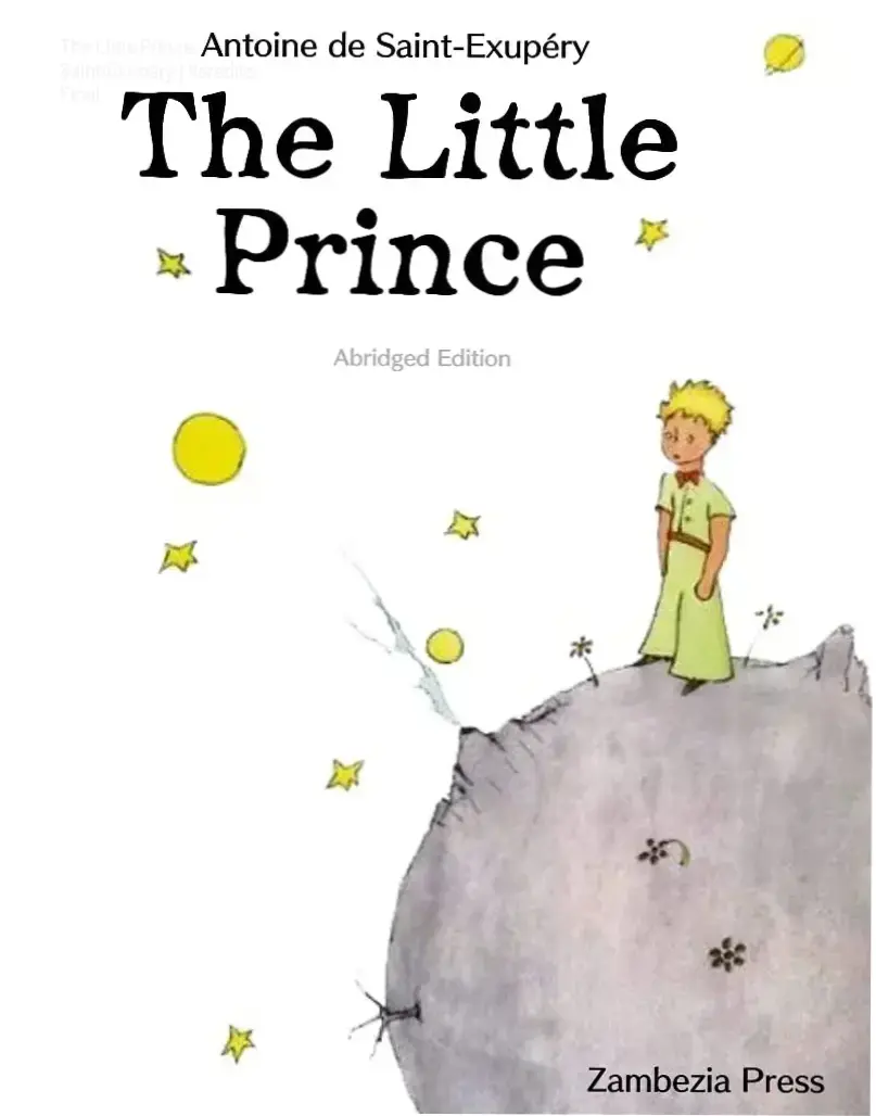 Capa do eBook The Little Prince em inglês de Antoine de Saint-Exupéry