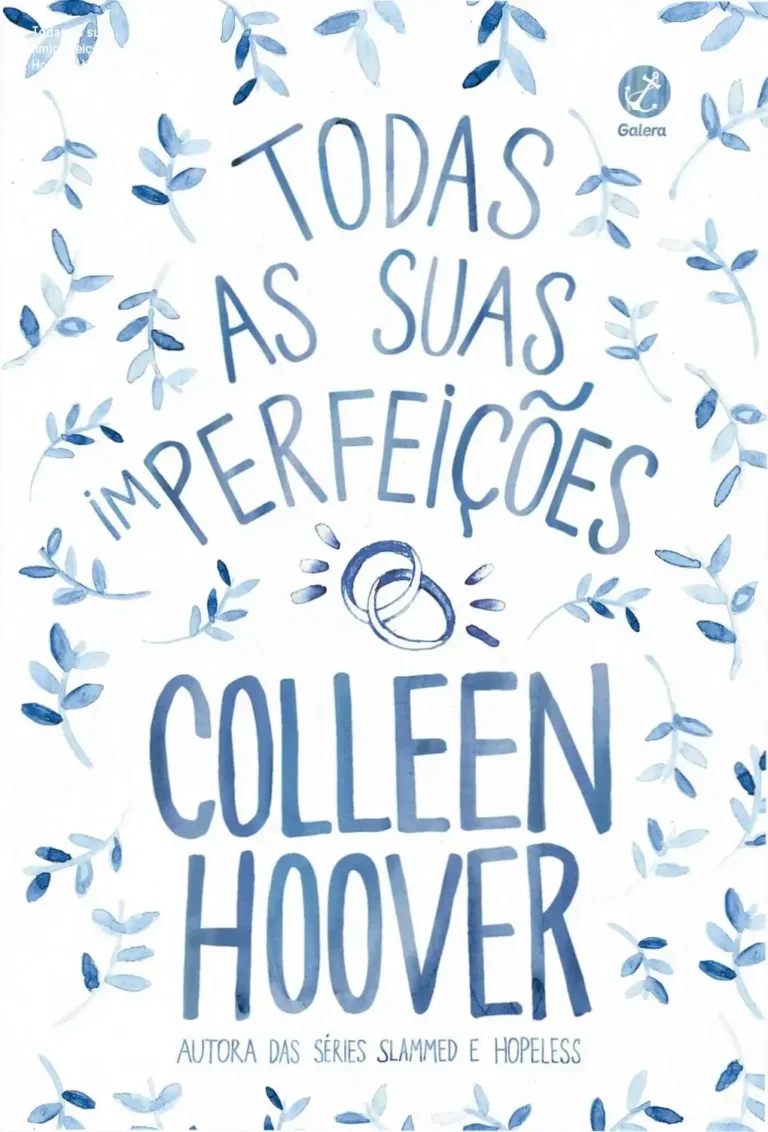 Capa do livro Todas as suas (im)perfeições de Colleen Hoover em formato digital