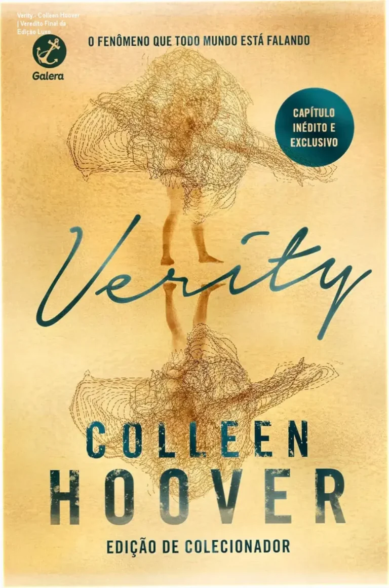 Capa do livro Verity de Colleen Hoover, edição de colecionador em destaque