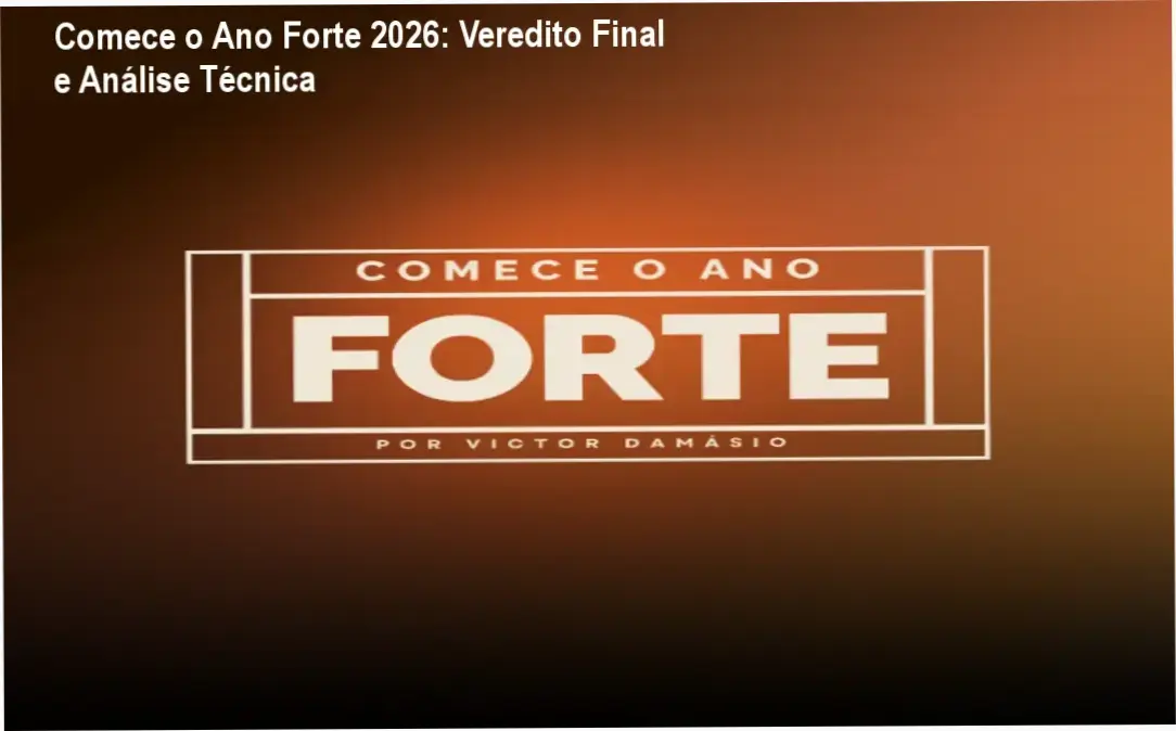 Victor Damásio apresentando a metodologia de execução do programa Comece o Ano Forte 2026