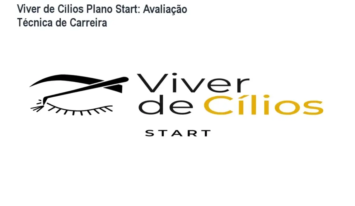 Kit profissional de extensão de cílios representando o treinamento Viver de Cílios Plano Start