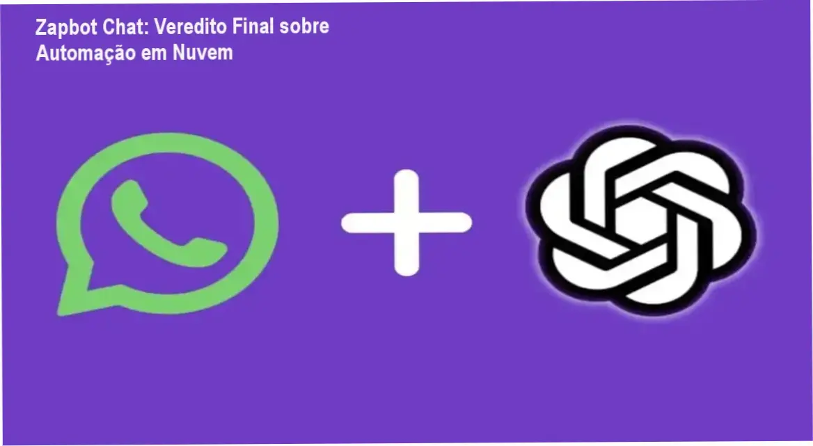 Interface do Zapbot Chat demonstrando automação de vendas no WhatsApp via nuvem
