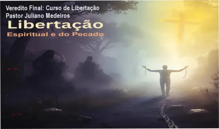 Interface do Curso de Libertação Completo do Pastor Juliano Medeiros para líderes cristãos