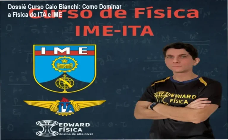 Plataforma do Curso de Física de Alto Desempenho do professor Caio Bianchi para ITA e IME
