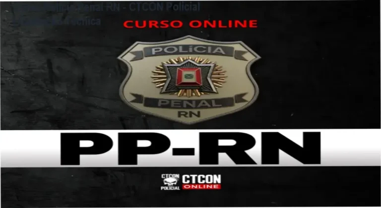 Curso preparatório online para a Polícia Penal do Rio Grande do Norte da CTCON Policial