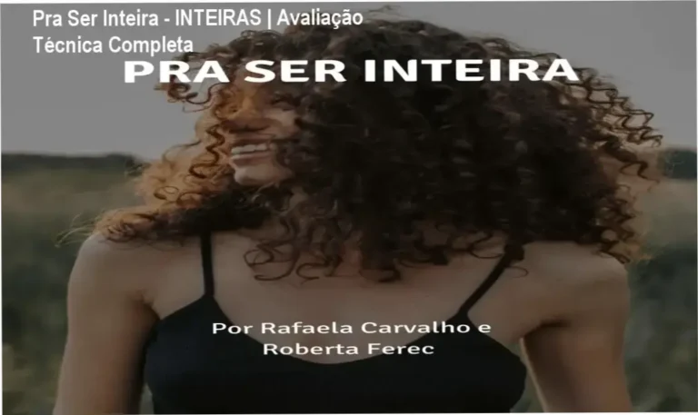 Interface do curso Pra Ser Inteira focado em desenvolvimento pessoal para mães