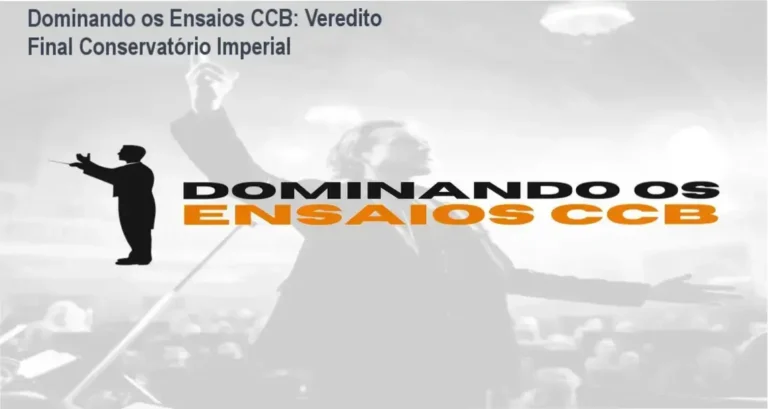 Treinamento Dominando os Ensaios CCB para regentes e instrutores musicais