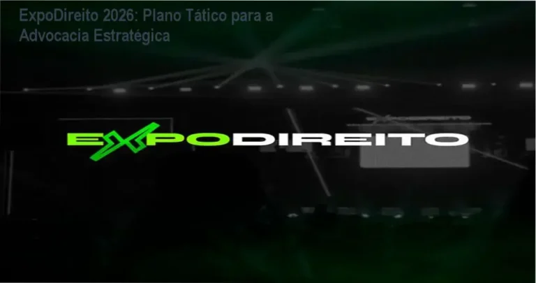 Advogados em networking de alto nível durante o evento ExpoDireito 2026