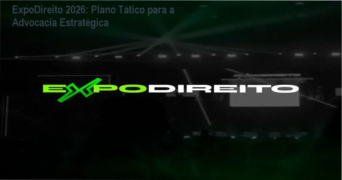 Advogados em networking de alto nível durante o evento ExpoDireito 2026