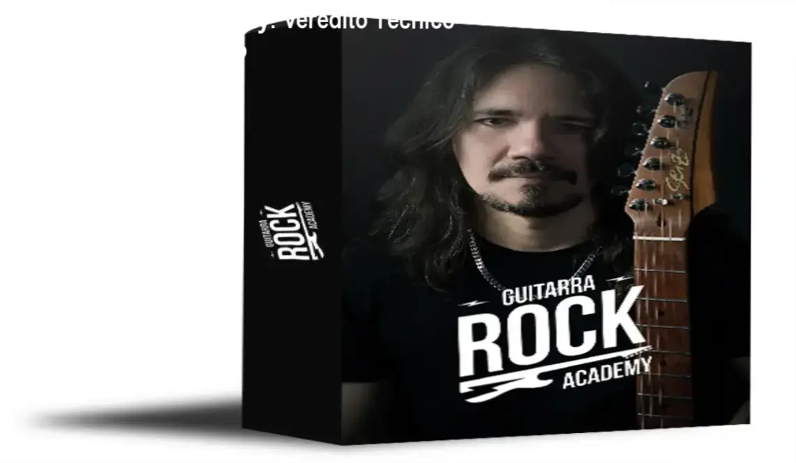 Ozielzinho demonstrando técnicas de solo e improvisação no curso Guitarra Rock Academy