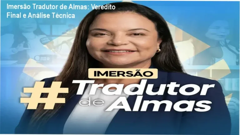Dra. Andréa Vermont detalhando a metodologia da Imersão Tradutor de Almas para superação de traumas