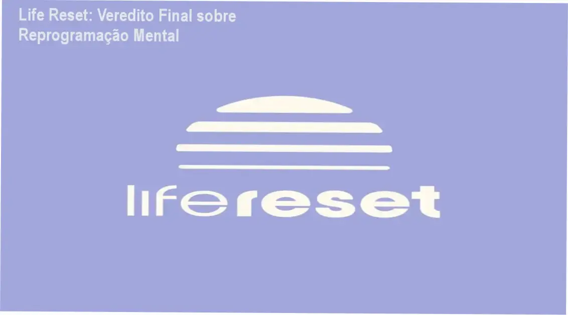 Representação visual do método Life Reset para reprogramação mental e espiritualidade