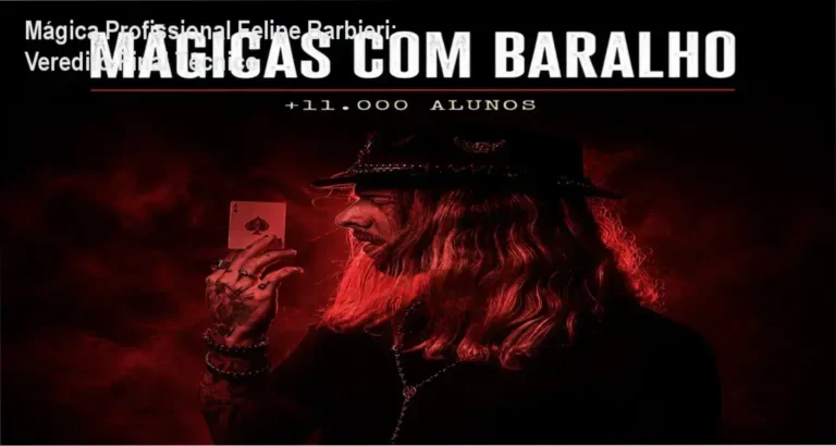 Material do curso de Mágica Profissional com Baralho e Objetos de Felipe Barbieri