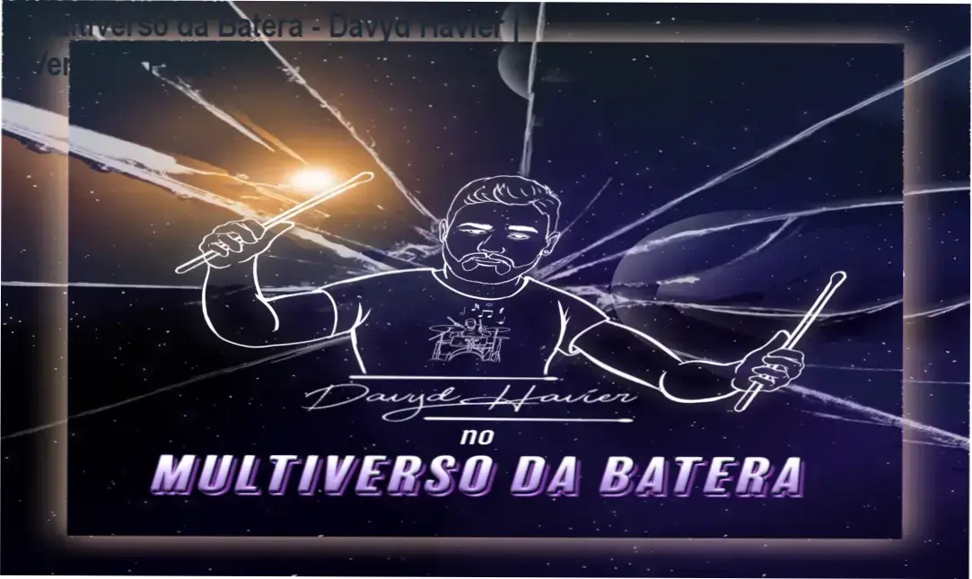 Interface do curso Multiverso da Batera de Davyd Havier para aprendizado de ritmos