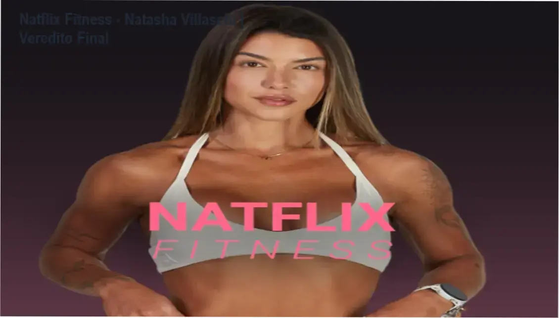 Interface da plataforma Natflix Fitness de Natasha Villaschi com treinos e cardápios para mulheres