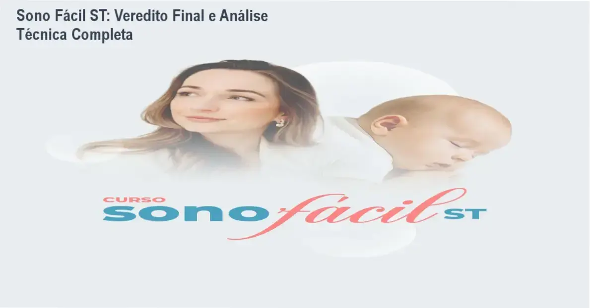 Infográfico do método Sono Fácil ST da Dra. Dúnnia Baldissera para sono do bebê