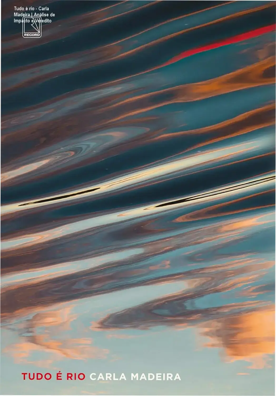 Capa do livro Tudo é rio de Carla Madeira em formato ebook