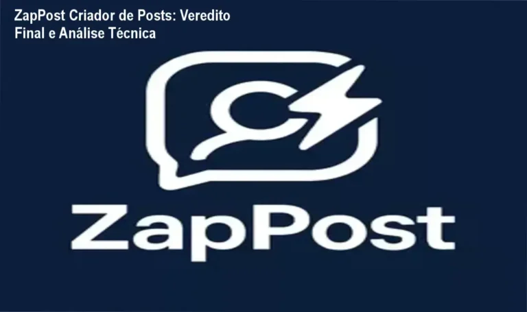 Interface do ZAPPOST Criador de Posts exibindo entrega de conteúdo via WhatsApp